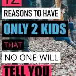 Each family has a perfect amount of kids that is right for them. For us it's two, here I'll share with you all the reasons why two is perfect for us. For other families, it might be one kid or nine. To know when you have reached that number use all of the points in this article when you are making the decision of two kids versus three. #parenthood #family #motherhood #maternity #babies