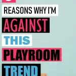 Why you should embrace having a messy playroom. A toddler playroom shouldn't be minimalist, instead your playroom should allow your kids to use their imagination and get used to living in a messy world. Toddler playroom ideas. Playroom organization. How to organize your kid's playroom. How to teach kids to clean up their toys. #parenthood #motherhood #playroom #parenting