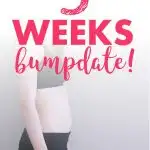 5 Weeks Pregnant Bumpdate. What I'm learning about this week, my action items to prepare for baby, my favorite maternity and baby finds of the week. #firsttrimester #5weekspregnant