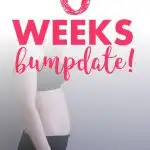 6 Weeks Pregnant Bumpdate. What I'm learning about this week, my action items to prepare for baby, my favorite maternity and baby finds of the week. #firsttrimester #6weekspregnant