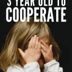 Here are strategies for parenting a toddler or preschooler to get you through the day. How to avoid toddler meltdown, get your toddler to cooperate, get your toddler to behave well, positive parenting, positive discipline, parenting tactics that get cooperation from toddlers and preschoolers, avoid preschool melt-downs, help toddlers and preschoolers learn to problem solve, teach them to be independent, threenager, terrible twos. Get toddler to listen.