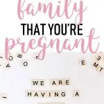 When and how to tell your other half, family and friends that you are pregnant! Important things to consider when sharing that you're expecting. When to share the gender and the name. Questions you might get asked when you tell others you are pregnant. Why you will want to tell your significant other right away? Why you might want to wait to share your pregnancy with family? Fun ways to share the moment. How to announce your pregnancy. What week should you announce your pregnancy?