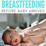 During your third trimester of pregnancy, you can prepare to breastfeed. Before baby arrives, use my best tips to set yourself up for breastfeeding success. My advice comes from my own experience of nursing two babies and the lactation consultants that helped me. Learn how breastfeeding works, cluster feeding, how to get a good latch, check if baby is getting milk, nursing stations in your house, breast pumps, insurance to dos, and where to find breastfeeding help. #breastfeeding #pursuetoday