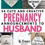 You can have a lot of fun announcing your pregnancy to your husband. There are a lot of great cards, onesies, coffee mugs, scratch offs and wine labels that are just pure genius or hilarious. They can be a great way to surprise your husband with the news and make it a moment to remember. Here is a collection of my favorite pregnancy announcements that you can use to tell your husband. Pregnancy announcement to husband, surprise pregnancy announcement. Creative pregnancy announcement to husband.