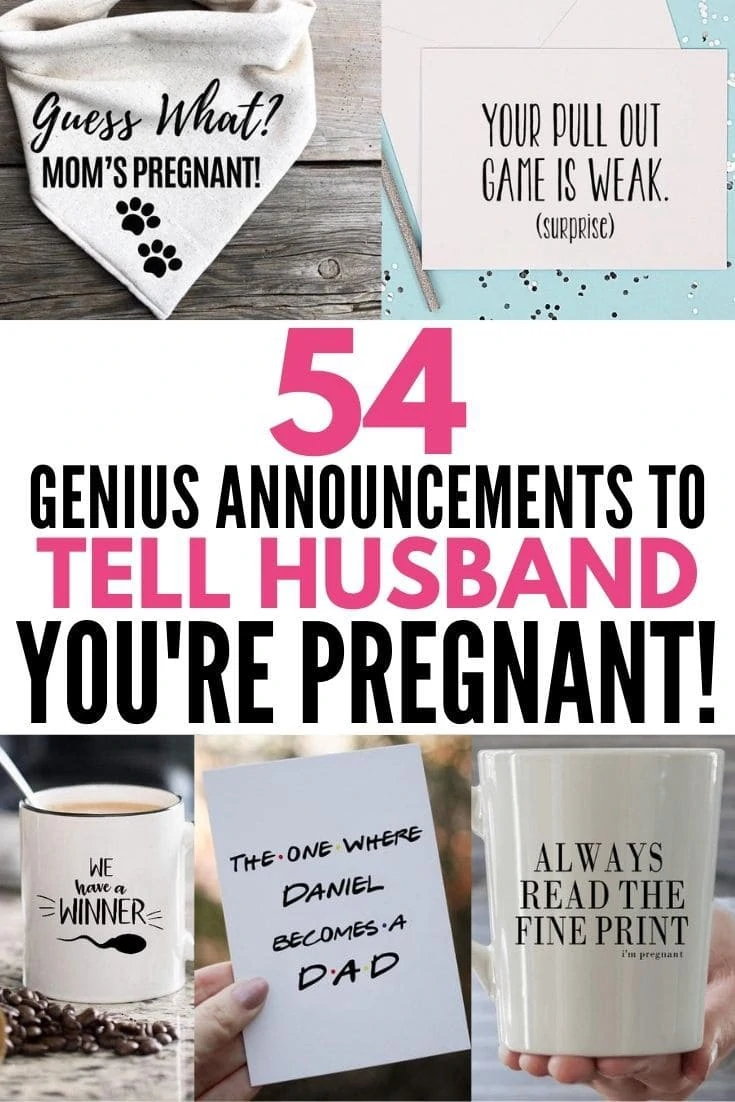pregnancy announcement to husband