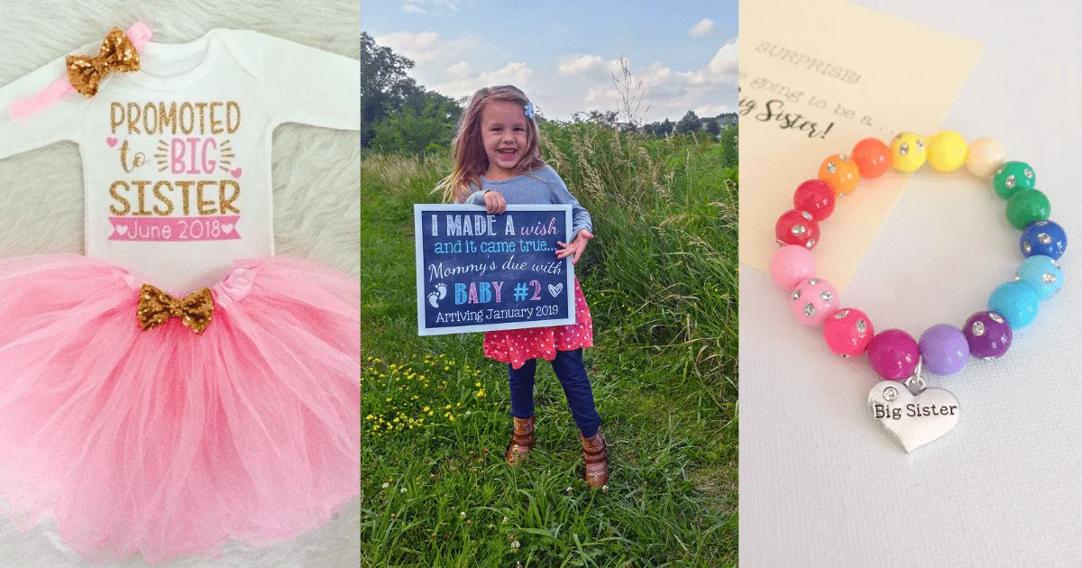 big sister pregnancy announcement ft