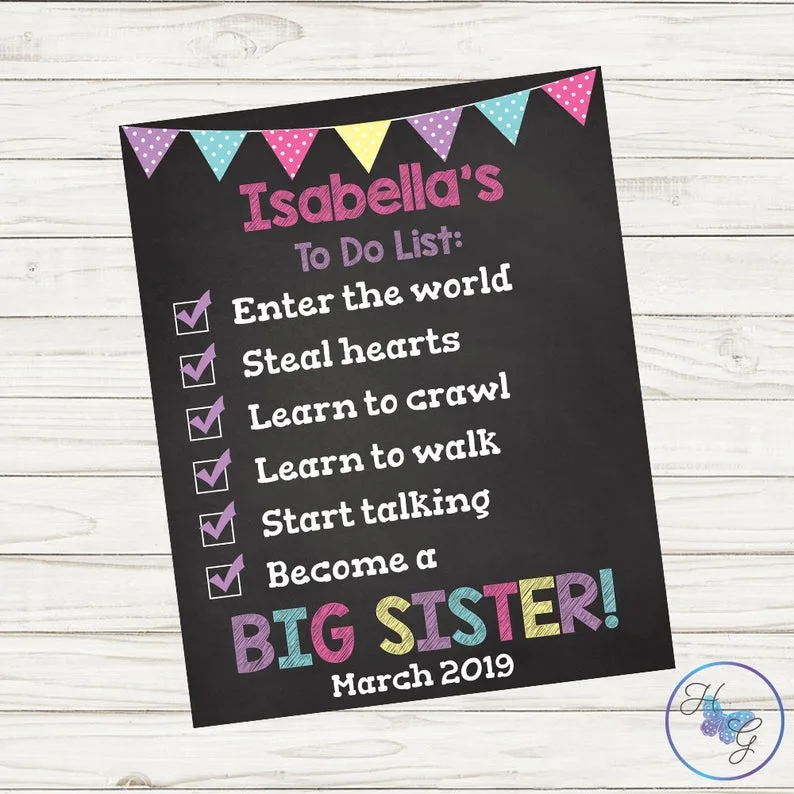 big sister pregnancy announcement ideas (4)