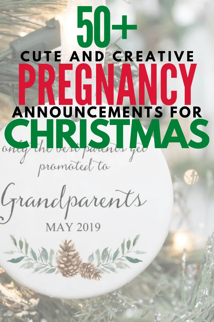 christmas pregnancy announcements ideas