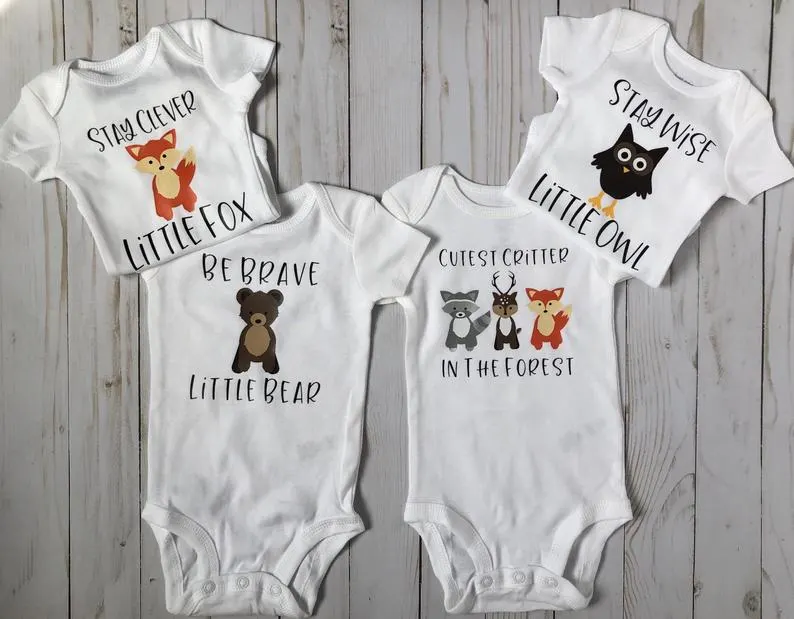 woodland newborn outfits