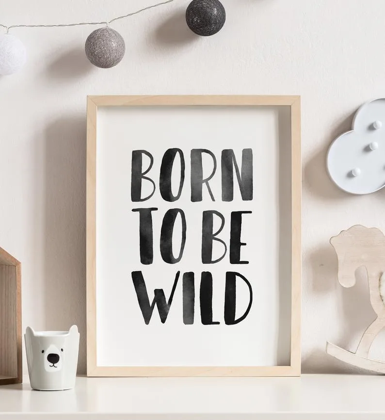 woodland nursery artwork and wall decals