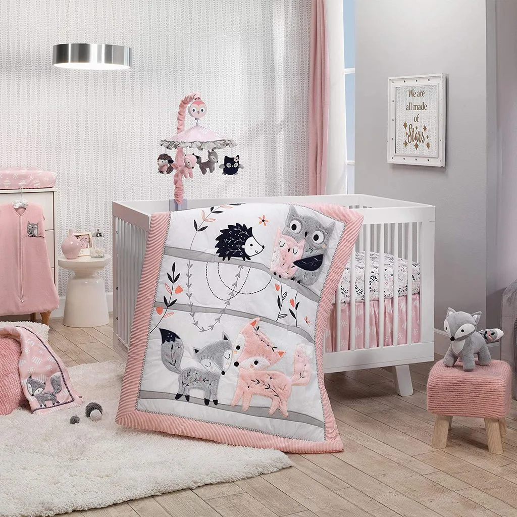 woodland nursery bedding ideas