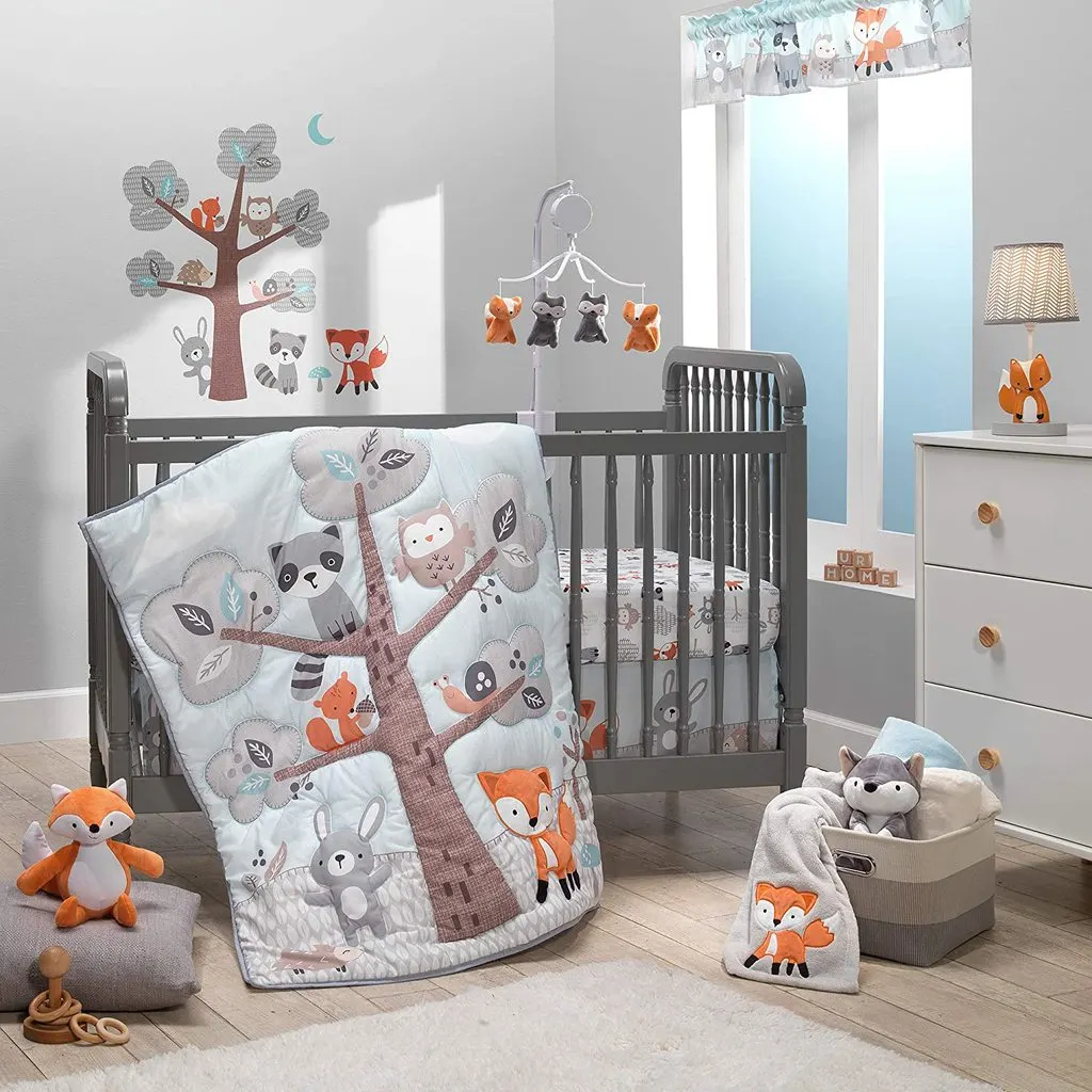 woodland nursery bedding ideas