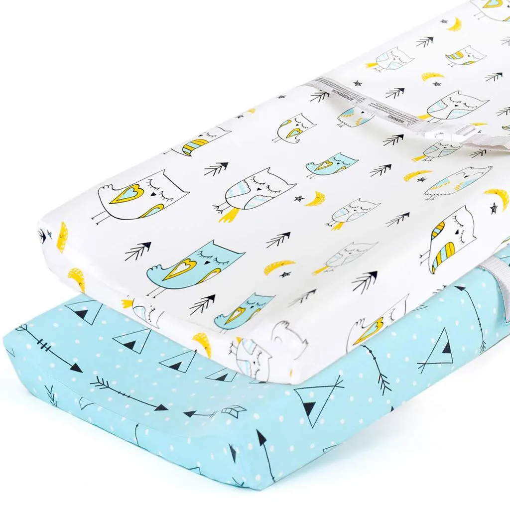 woodland nursery changing pad cover