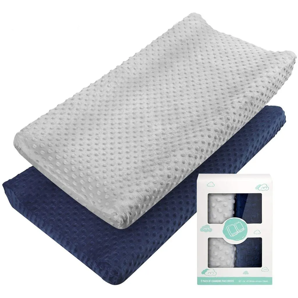 woodland nursery changing pad cover