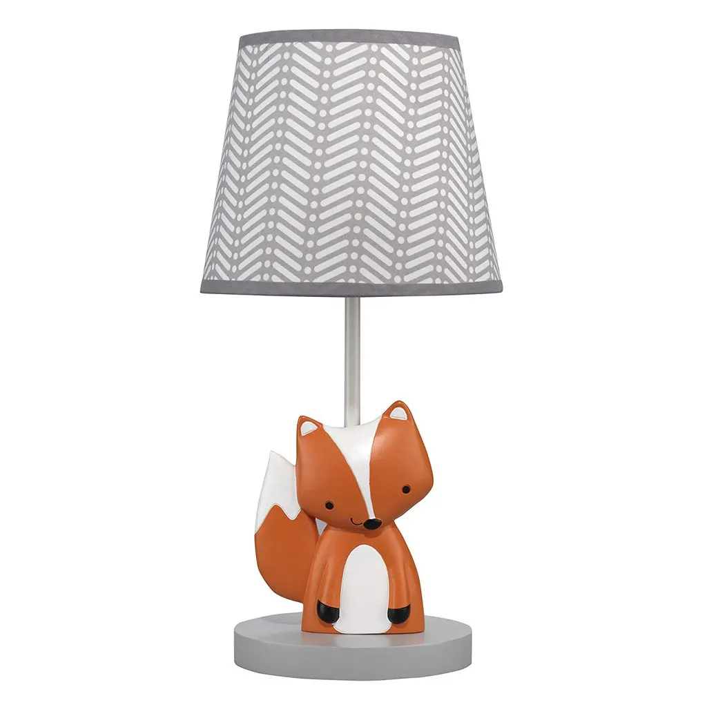 woodland nursery lamp