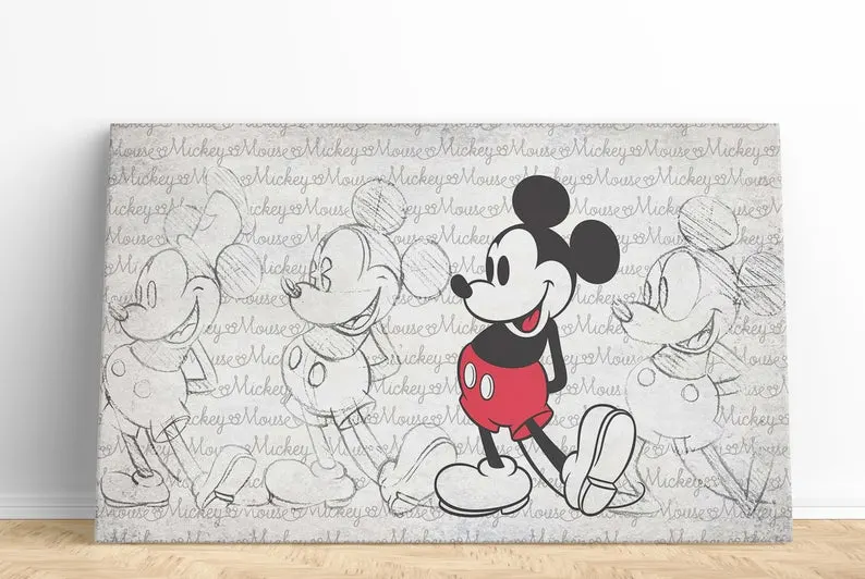 Minnie and Mickey Mouse Baby Nursery 