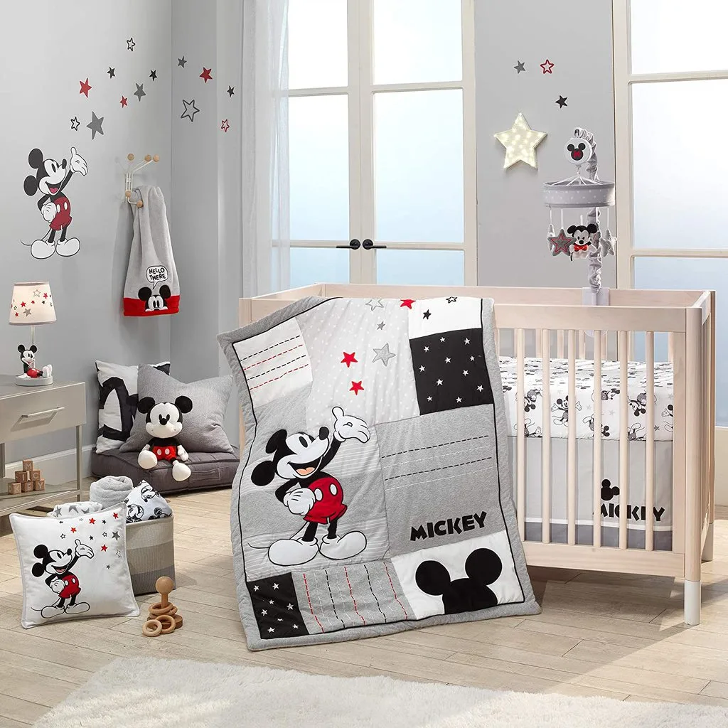 Minnie and Mickey Mouse Baby Nursery 