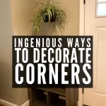 corner decorating ideas