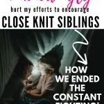 preventing sibling rivalry