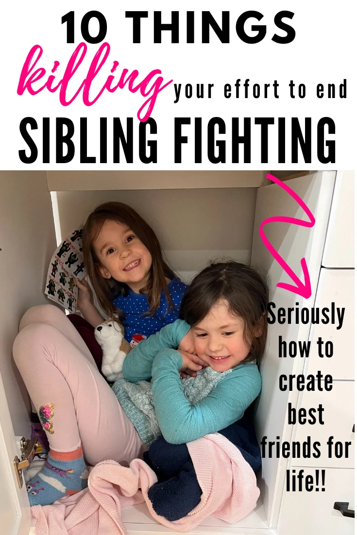preventing sibling rivalry