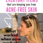 get rid of acne