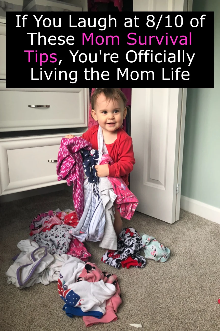 A funny survival guide for moms. From embracing chaos to getting sleep, this guide is for every mom who's ever found a half-eaten lollipop in her purse.