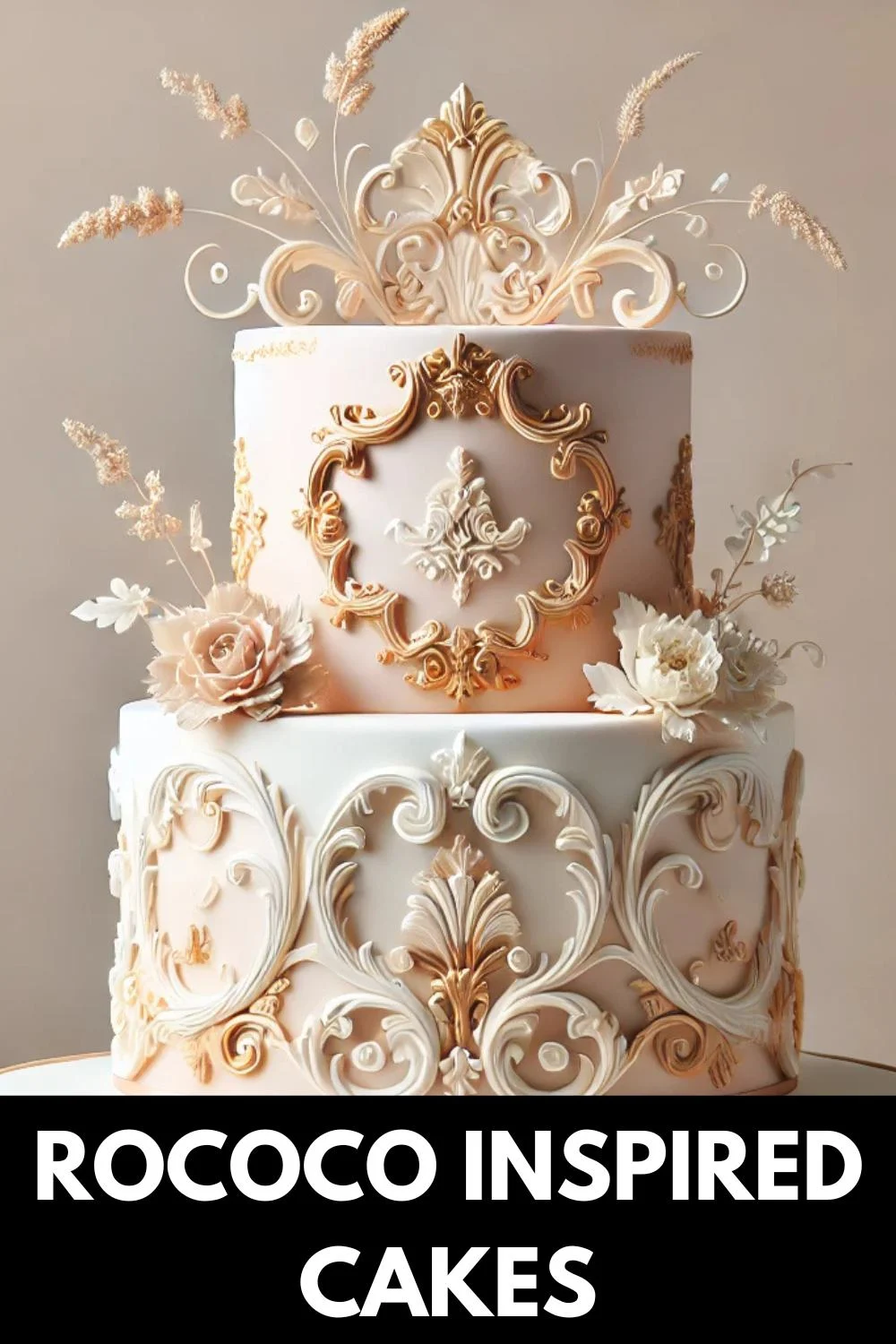 Romantic Cake Inspiration for Garden Weddings